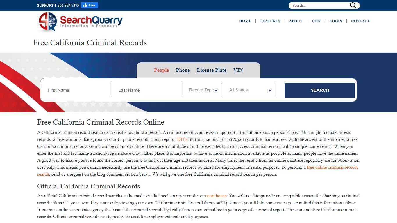 Free California Criminal Records - SearchQuarry